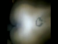Ebony daughter takes dad's cock from behind